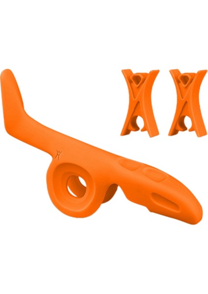 Keman Yay Tutma Cihazı El Düzeltme Aleti Düz Yay Taşıma Düzeltme Şekli Turuncu (Yurt Dışından)