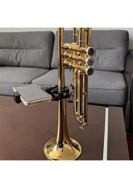 Marş Bandosu Müzik Liri Tutucu Sağlam Mini Müzik Aleti Telefon Standı Klarnet Obua Trompet (Yurt Dışından) fırsatları
