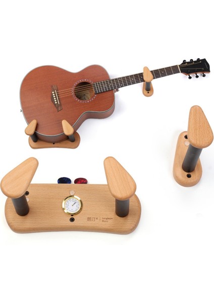 Gitar Askı Kancası Duvar Montaj Tutucu Kaymaz Ekran Standı Bölünmüş Tip Braket Aksesuarları (Pençesiz) B (Yurt Dışından) indirimleri