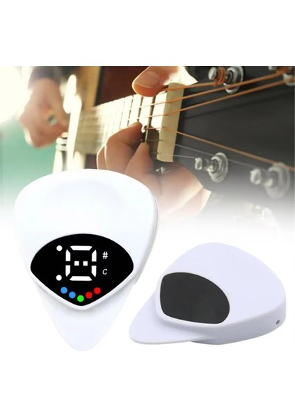 2'si 1 Arada Gitar Akort Cihazı ve Pena, LED Ekranlı Dijital Fonksiyonel Folk Ukulele Gitar Hediyeleri (Yurt Dışından) fiyatları