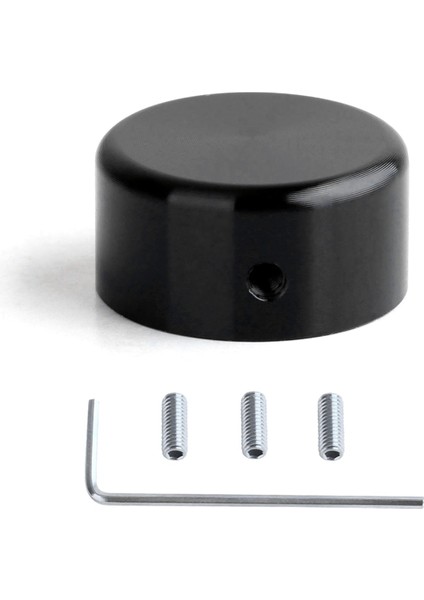 Elektrik Gitar Efekt Pedal Üstleri Ayak Kapağı Vida Eklemeli Metal Düğmeler Yapın (Yurt Dışından)