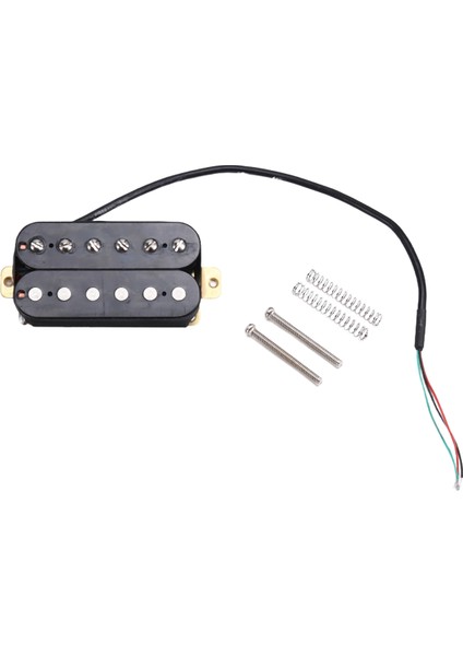 Elektrik Gitar 52MM Altı Telli Iki Bobinli Manyetik Lp Serisi Iki Parçalı Siyah (Yurt Dışından) fiyatları