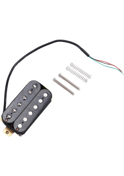 Elektrik Gitar 52MM Altı Telli Iki Bobinli Manyetik Lp Serisi Iki Parçalı Siyah (Yurt Dışından) modelleri