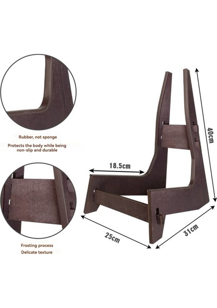 Gitar Zemin Braketi Çıkarılabilir Ahşap Raf Ukulele Tutucu Keman Akustik Evrensel Depolama A (Yurt Dışından) indirimleri