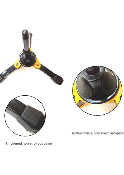 Taşınabilir Katlanabilir Tripod Standı Kaymaz Nefesli Çalgı Aksesuarları Tutucu Klarnet Trompet Flüt Saksafon Için Uygun (Yurt Dışından) fırsatları