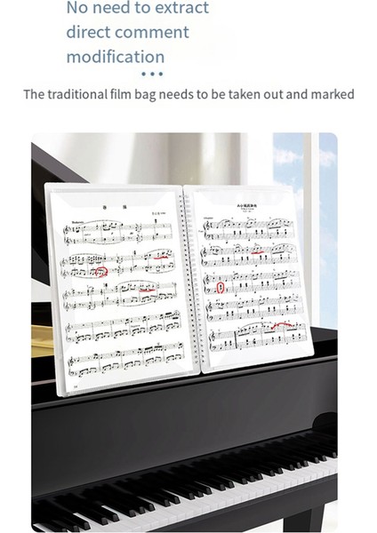 Nota Klasörü, 40 Sayfa, Müzik/tutucu, A4 Harf Boyutuna Uygun, Koro Klasörü, Degrade Yeşil (Yurt Dışından) fırsatları