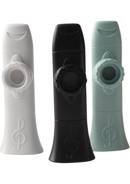 Kazoo Değiştirilebilir Üfleme Nozulu Membran Müzik Aleti Gitar, Ukulele, Keman, Piyano Klavye Siyah (Yurt Dışından) indirimleri