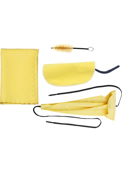 4 Adet Saksafon Temizleme Bezi Seti, Saksafon ve Diğer Nefesli Çalgılar Için, Ağızlık Fırçası Dahil (Yurt Dışından) fırsatları