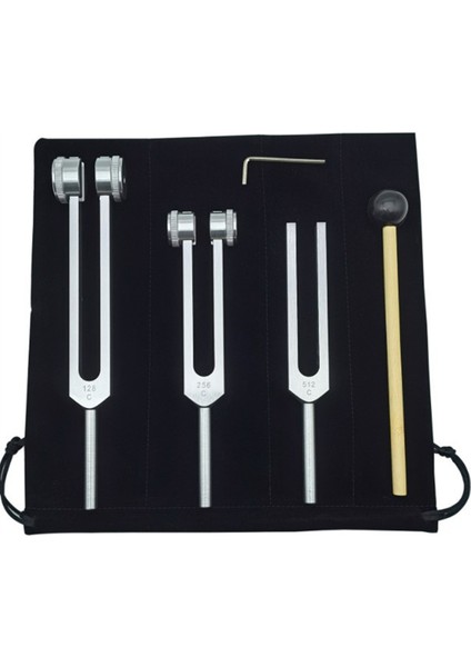 Çekiç ve Temizleme Bezi ile Diyapazon Seti - Iyileştirici, Stres Giderici Müzik Enstrümanı Için Ideal (Yurt Dışından)