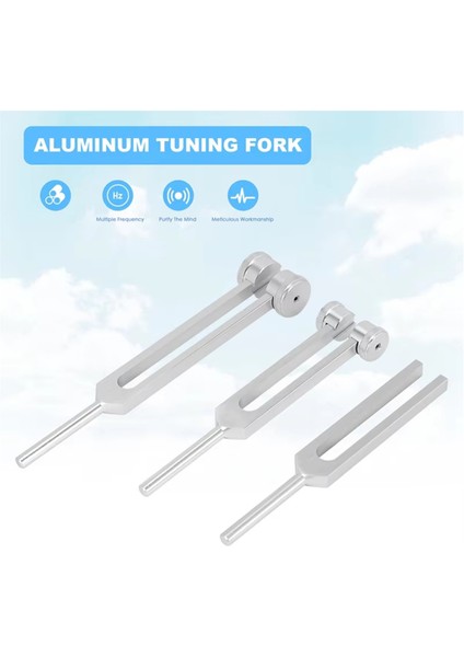 Çekiç ve Temizleme Bezi ile Diyapazon Seti - Iyileştirici, Stres Giderici Müzik Enstrümanı Için Ideal (Yurt Dışından) fırsatları