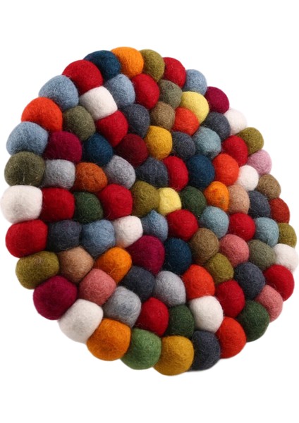 El Yapımı Renkli Yün Keçe Şarkı Kasesi Matı Budist Tibet Kaseleri Yuvarlak Matlar Vurmalı Çalgılar Aksesuarlar (Yurt Dışından) modelleri