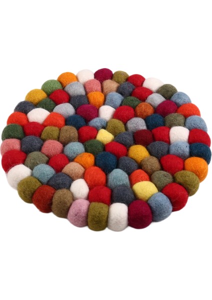 El Yapımı Renkli Yün Keçe Şarkı Kasesi Matı Budist Tibet Kaseleri Yuvarlak Matlar Vurmalı Çalgılar Aksesuarlar (Yurt Dışından) indirimleri
