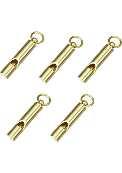 Pirinç Açık Hava Hayatta Kalma Düdüğü Ekipmanı Fan Malzemeleri Retro Hakem Saf (Yurt Dışından)