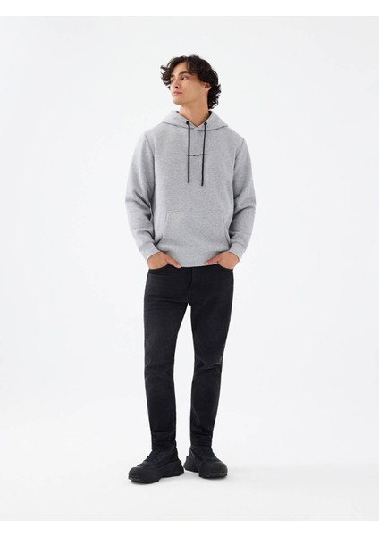 Regular Fit Gri Erkek Sweatshirt LF2034269 fiyatları