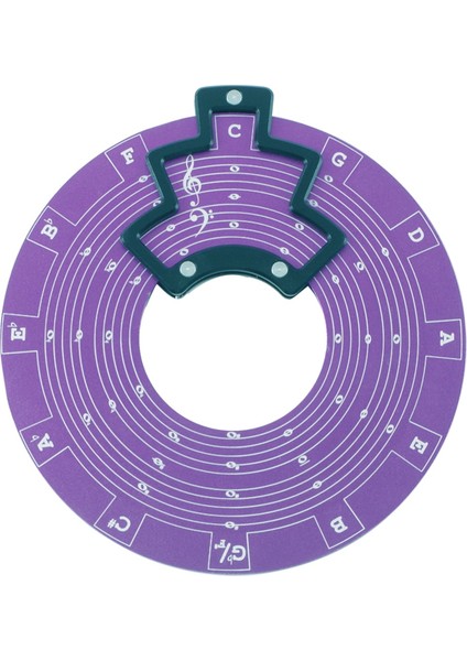 Gitar Müzik Diski Beşli Çemberi, Beşli Tekerlek Melodi Aracı Akoru Tabanlı (Yurt Dışından)