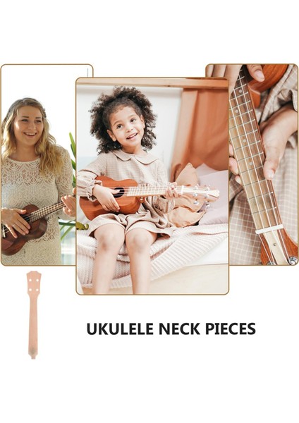 Ukulele Konser Luthier Parçaları Ahşap Klavye Bileşeni Için Yedek Sap (Yurt Dışından) fırsatları