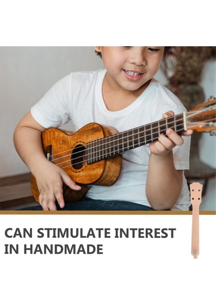 Ukulele Konser Luthier Parçaları Ahşap Klavye Bileşeni Için Yedek Sap (Yurt Dışından) indirimleri