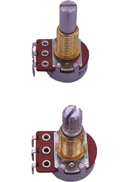 2 Adet Gitar Potansiyometresi Kamalı Küçük Pot Elektrik Bas Efekt Amfisi Ton Hacmi 18MM Şaft Parçaları (Yurt Dışından) fiyatları