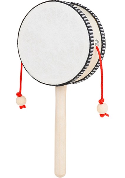 El Kranklı Ahşap Çıngırak Davul Çocuklar Için Erken Eğitim Öğretim Araçları Müzik Aleti Tef 4 Inç (Yurt Dışından) indirimleri