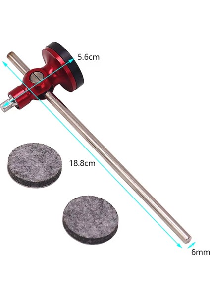 Ayarlanabilir Bas Davul Pedal Çırpıcı Alüminyum Alaşımlı Çekiç Perküsyon Enstrüman Aksesuarları (Yurt Dışından) indirimleri