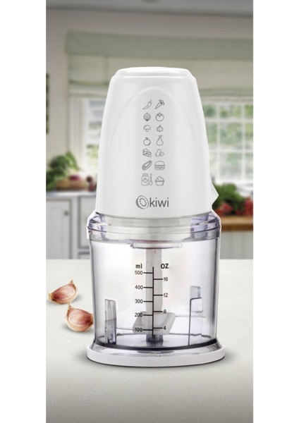 Kc 8209 Doğrayıcı Rondo 500ML, Şık ve Kullanışlı Mutfak Gereci, Beyaz Renk. modelleri