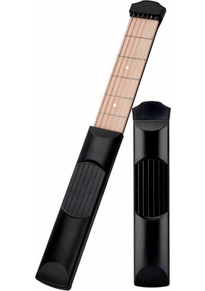 Cep Gitar Çalışma Sapı, 6 Perde Taşınabilir Akor Aleti Başlangıç Seviyesi Için (Yurt Dışından) indirimleri
