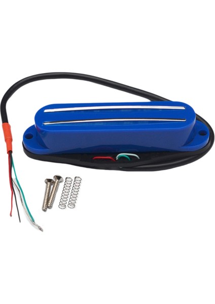 Elektrik Gitar Manyetikleri, Altı Telli Humbucker'lar ve Çift Raylı Bıçaklı Manyetikler Için Uygundur, Koyu Mavi (Yurt Dışından)