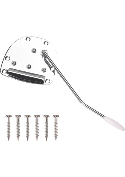 Gitar Vibrato Köprüsü Yeni Paslanmaz Çelik Caz Tremolo Kuyruk Parçası (Yurt Dışından)