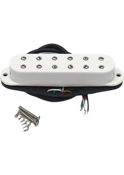 Tek Manyetik Mini 12 Nokta Küçük Çift Hatlı Dört Çekirdekli Tel Beyaz (Yurt Dışından)