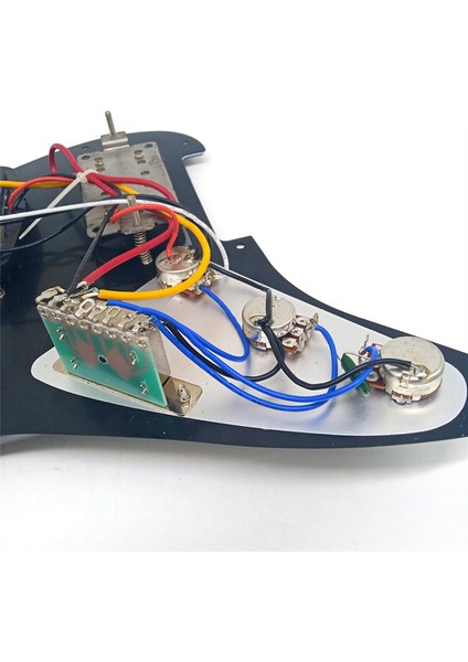 Sq Çift Tek Panelli Alıcı Hattı Montajı Tam Set Elektrik Gitar Gitar Parçaları Değişimi (Yurt Dışından) indirimleri