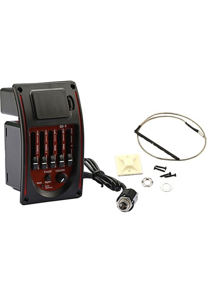 Gitar Manyetiği Ton Kontrolleri Eq Ekolayzer Tuner Piezo Akustik Önceden Kablolanmış Preamp Parçaları Aksesuarlar (Yurt Dışından) fiyatları