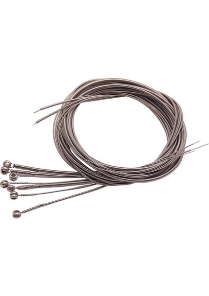 Adet Bas Telleri Gitar Parçaları Aksesuarları Tel Gümüş Kaplama Ölçü Müzik (Yurt Dışından)