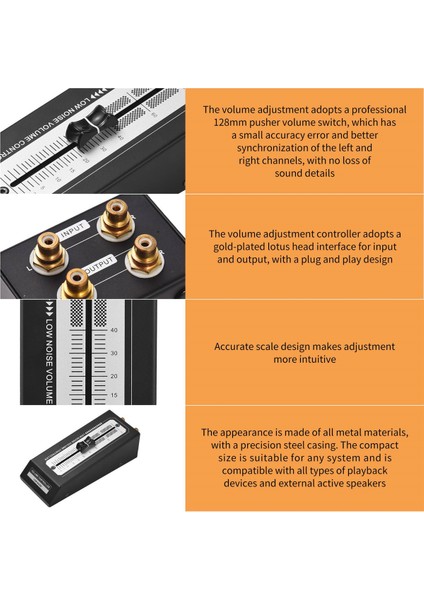 Pasif Ses Kontrol Cihazı Mini Preamp Aktif Hoparlör Ayarı Profesyonel Ses Ekipmanı (Yurt Dışından) fiyatları