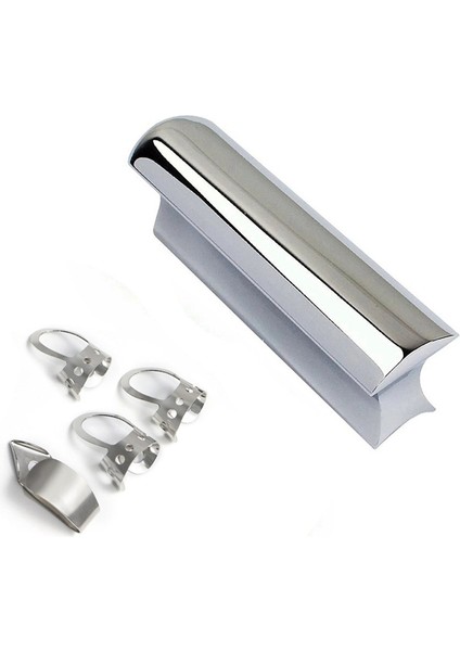 Elektrik Gitar Ton Çubuğu 76MM Yuvarlak Burun Katı Slayt 4 Işaret Parmağı Metal Pena (Yurt Dışından) modelleri