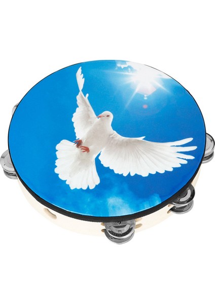 10 Inç Barış Çift Katmanlı El Tefi (Yurt Dışından)