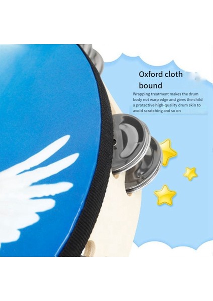 10 Inç Barış Çift Katmanlı El Tefi (Yurt Dışından) indirimleri