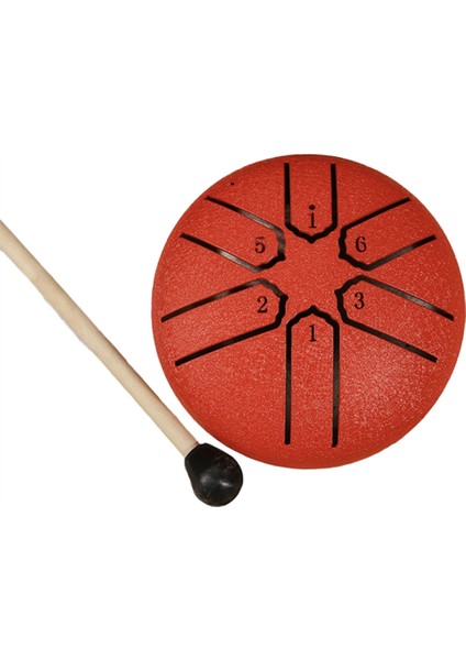 3 Inç 6 Ton Çelik Dil Davul Mini El Pan Davullar Davul Çubukları Perküsyon Müzik Aletleri Aksesuarları D (Yurt Dışından)