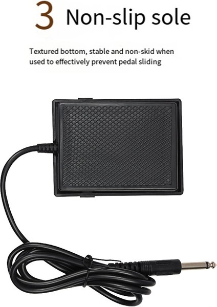 Evrensel Müzik Aleti Sürdürme Pedalı, Siyah Abs Malzeme, Akustik Gitar ve Bas Için Aksesuarlar (Yurt Dışından) indirimleri