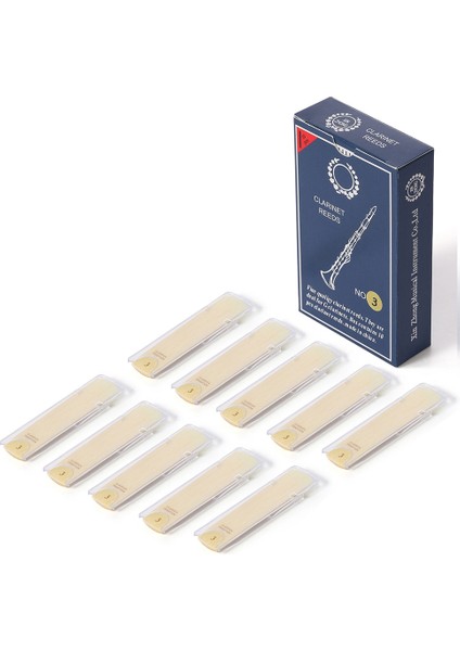 10 Adet Klarnet Enstrüman Aksesuarları Sertlik-3.0 (Yurt Dışından)