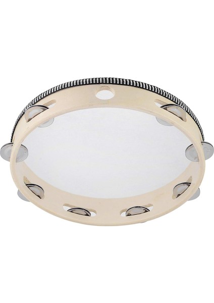 Yetişkinler Için Tef 10 Inç Elde Tutulan Davul Zili Metal Jingle'lar Perküsyon Hediye Müzik Eğitim Enstrümanı (Yurt Dışından) fiyatları