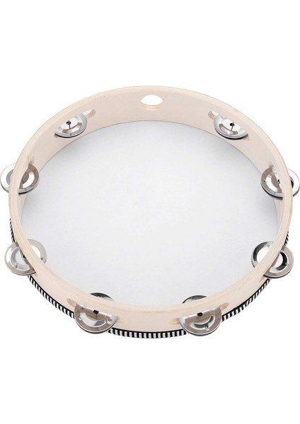 Yetişkinler Için Tef 10 Inç Elde Tutulan Davul Zili Metal Jingle'lar Perküsyon Hediye Müzik Eğitim Enstrümanı (Yurt Dışından) indirimleri