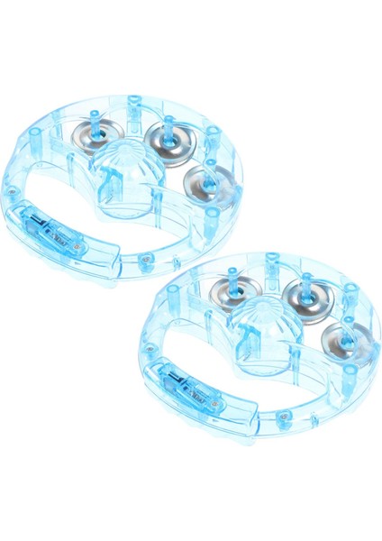 Işıklı Tef 4 Adet Yanıp Sönen Parlayan Müzikal Elde Taşınabilir Ritim Enstrümanı Perküsyon (Yurt Dışından) fiyatları