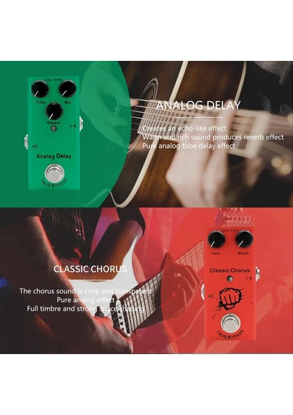 Elektrik Gitar Efekt Pedalı Mini Crnch Distoriton Bas Pedalları (Yurt Dışından) fırsatları