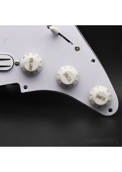 Gitar Çift Sıcak Ray Humbucker Manyetikleri Için Önceden Kablolanmış Sss Pickguard Kiti Scratchplate Montajı (Yurt Dışından) fiyatları