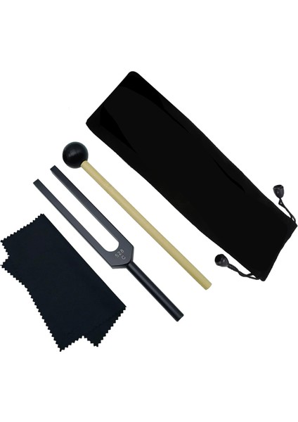 Diyapazon, Çakrayı Iyileştirmek, Ses Terapisi, Bedeni, Zihni ve Ruhu Mükemmel Uyum Içinde Tutmak Için 528 Hz Diyapazon, Siyah (Yurt Dışından)