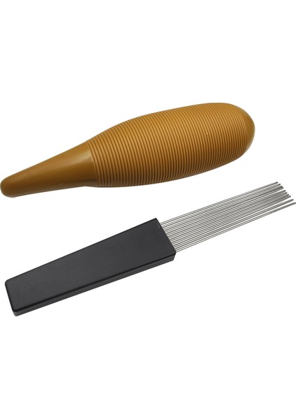 Guiro Enstrümanı Balık Şekilli Kum Davul Perküsyon 1 Kazıyıcı Müzik Eğitim Aracı Stil A (Yurt Dışından)