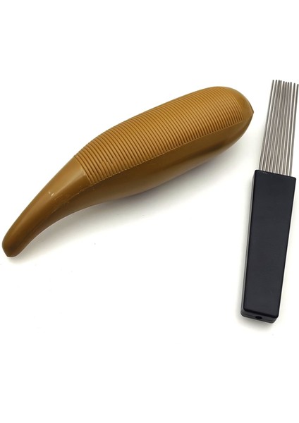 Guiro Enstrümanı Balık Şekilli Kum Davul Perküsyon 1 Kazıyıcı Müzik Eğitim Aracı Stil A (Yurt Dışından) indirimleri