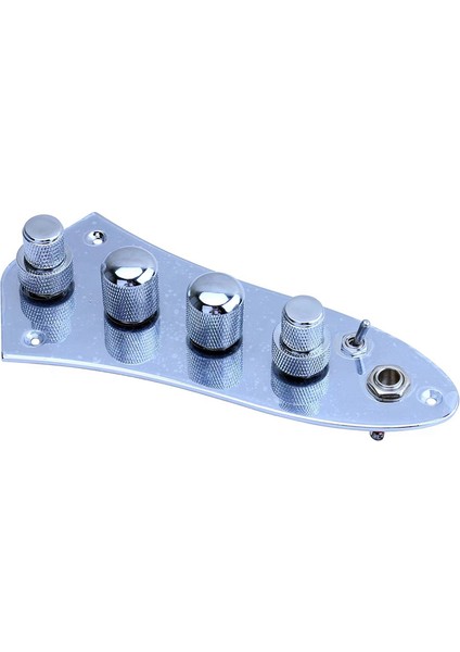 5 Jazz Bass Yüklü Kablolu Kontrol Plakası 4/5 Telli Gitar Parçaları Için -08CR (Yurt Dışından) fiyatları