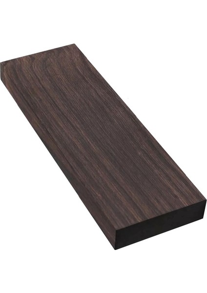 Adet Bitirilmemiş Abanoz Ahşap Boş Tahta Dıy Gitar Aksesuarları Için Elektrik Müzik Gitaristi 120X40X10MM (Yurt Dışından)