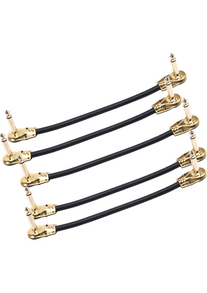 Gitar Hattı Etki Cihazı Bağlantı Telleri Çift Düz Kafa Anaerobik Ses Pedalı Enstrüman Jak Fişi 20CM (Yurt Dışından) fiyatları